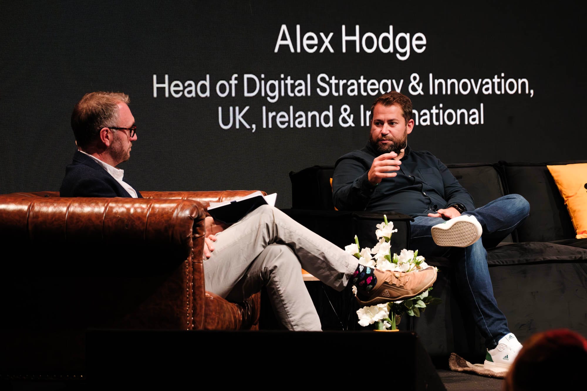 Alex Hodge, Tim Norris-Wiles at Retail media summit uk