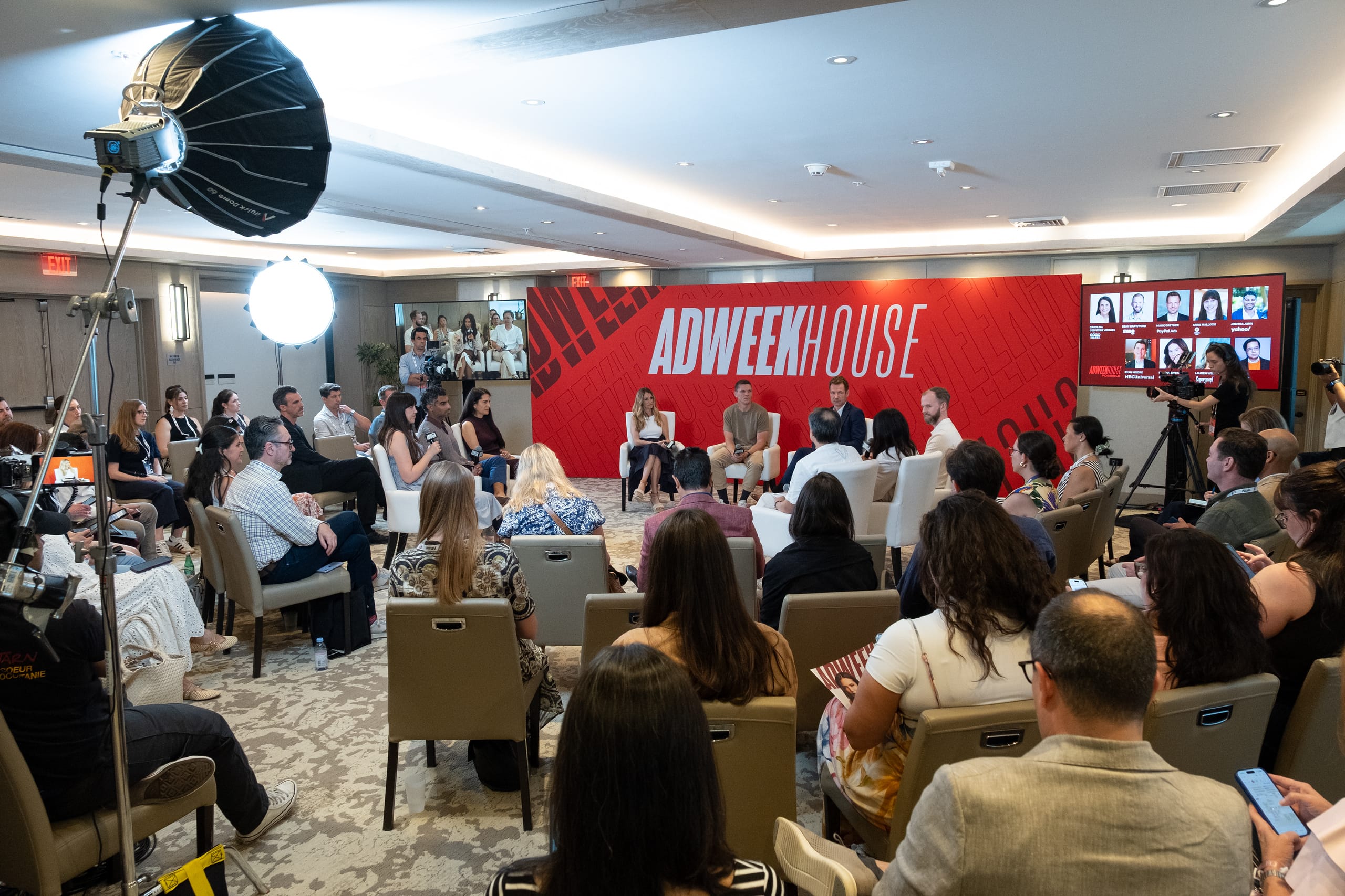 Sean Crawford, Lisa Valentino (ADWEEK House at POSSIBLE)